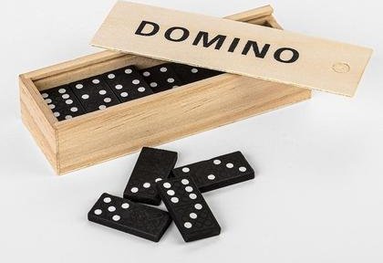 Domino drewniane