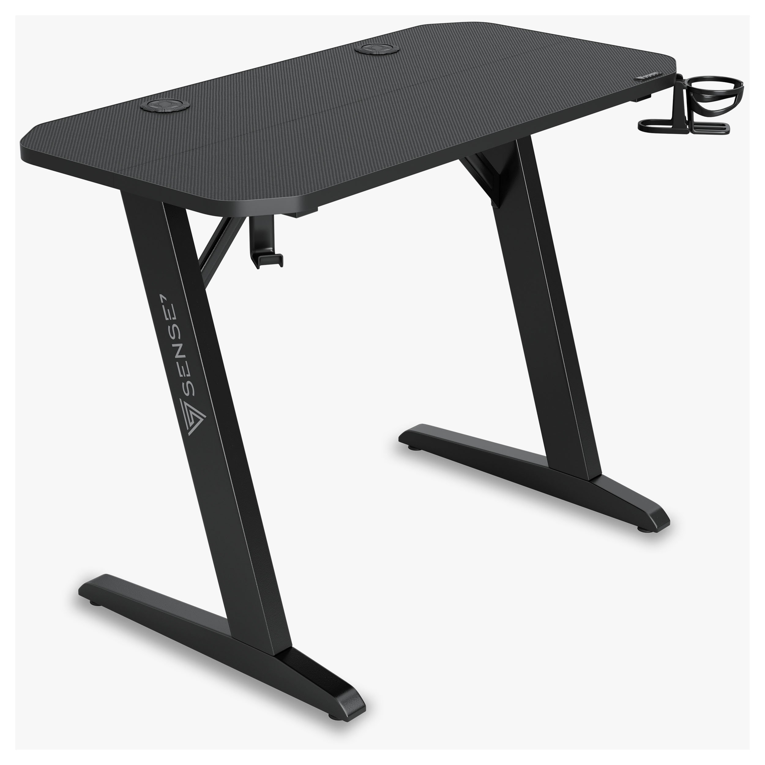 фото Геймерський ігровий стіл Sense7 Nomad Basic 100x50 Black