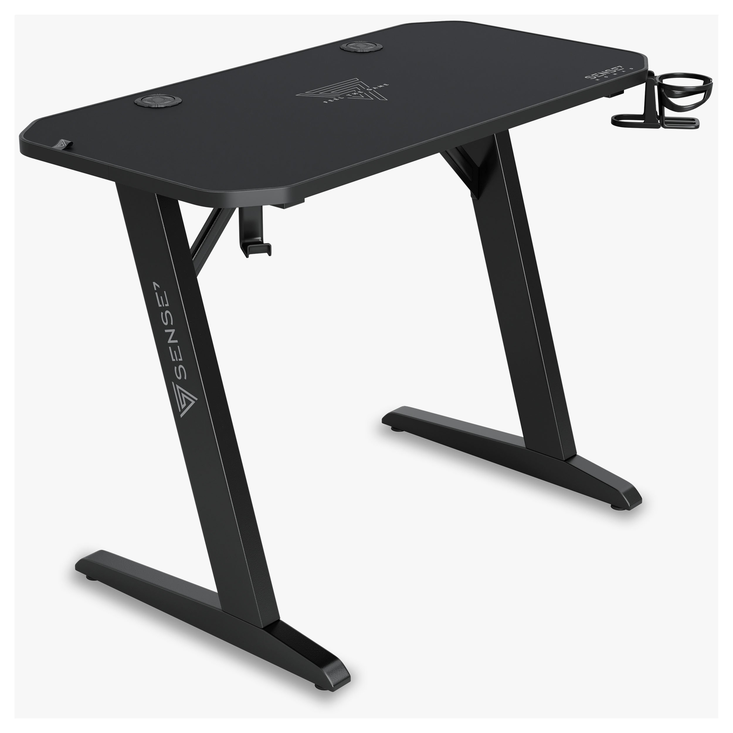 фото Геймерський ігровий стіл Sense7 Nomad Classic Black