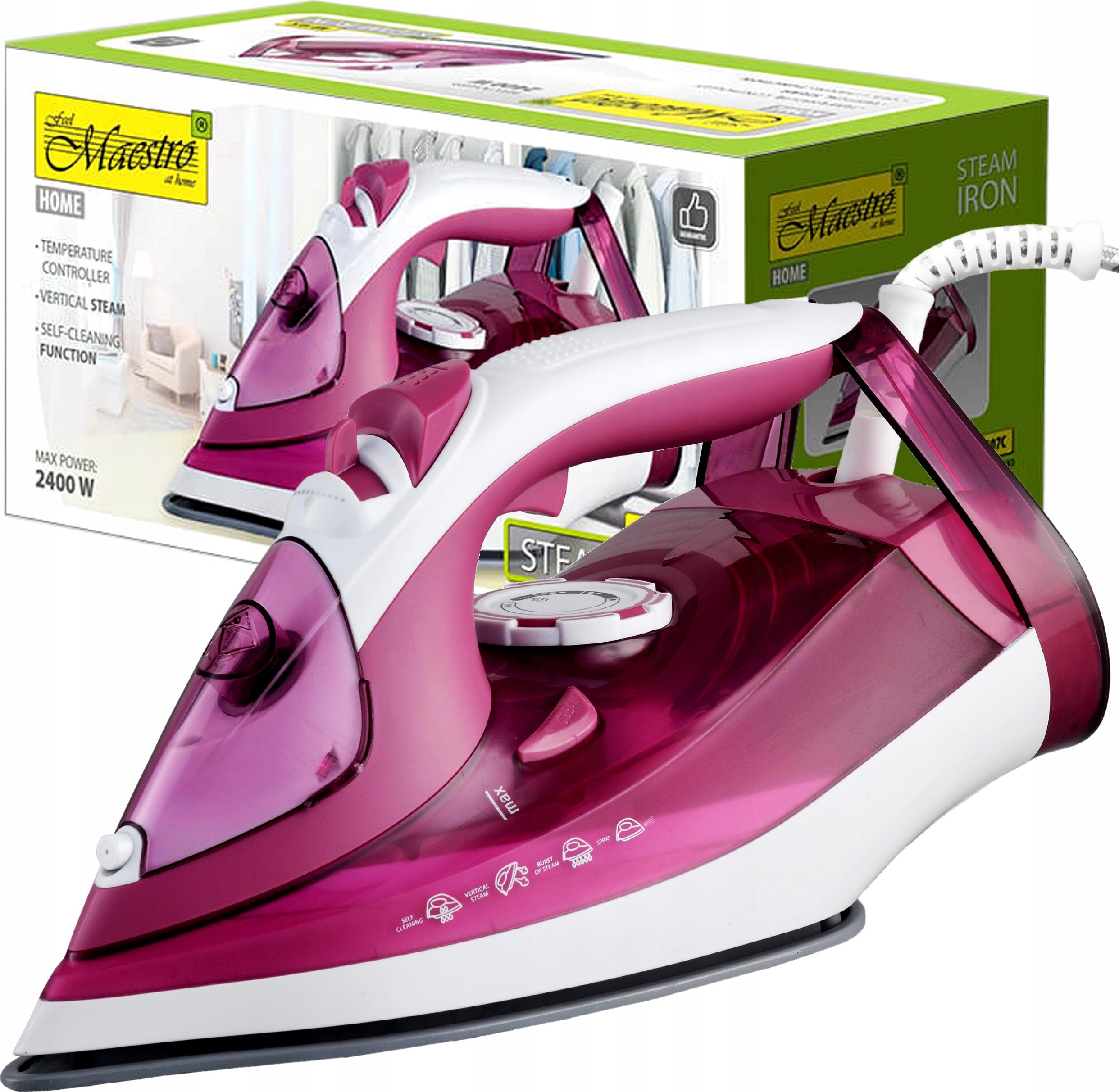 фото Праска з парою Maestro MR-307C