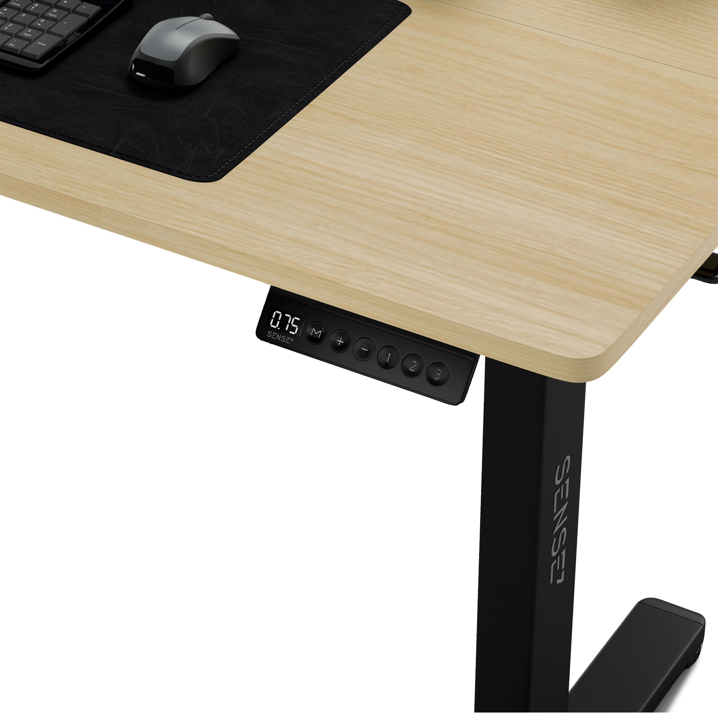 фото Геймерський ігровий стіл Sense7 Nojo Black Pine