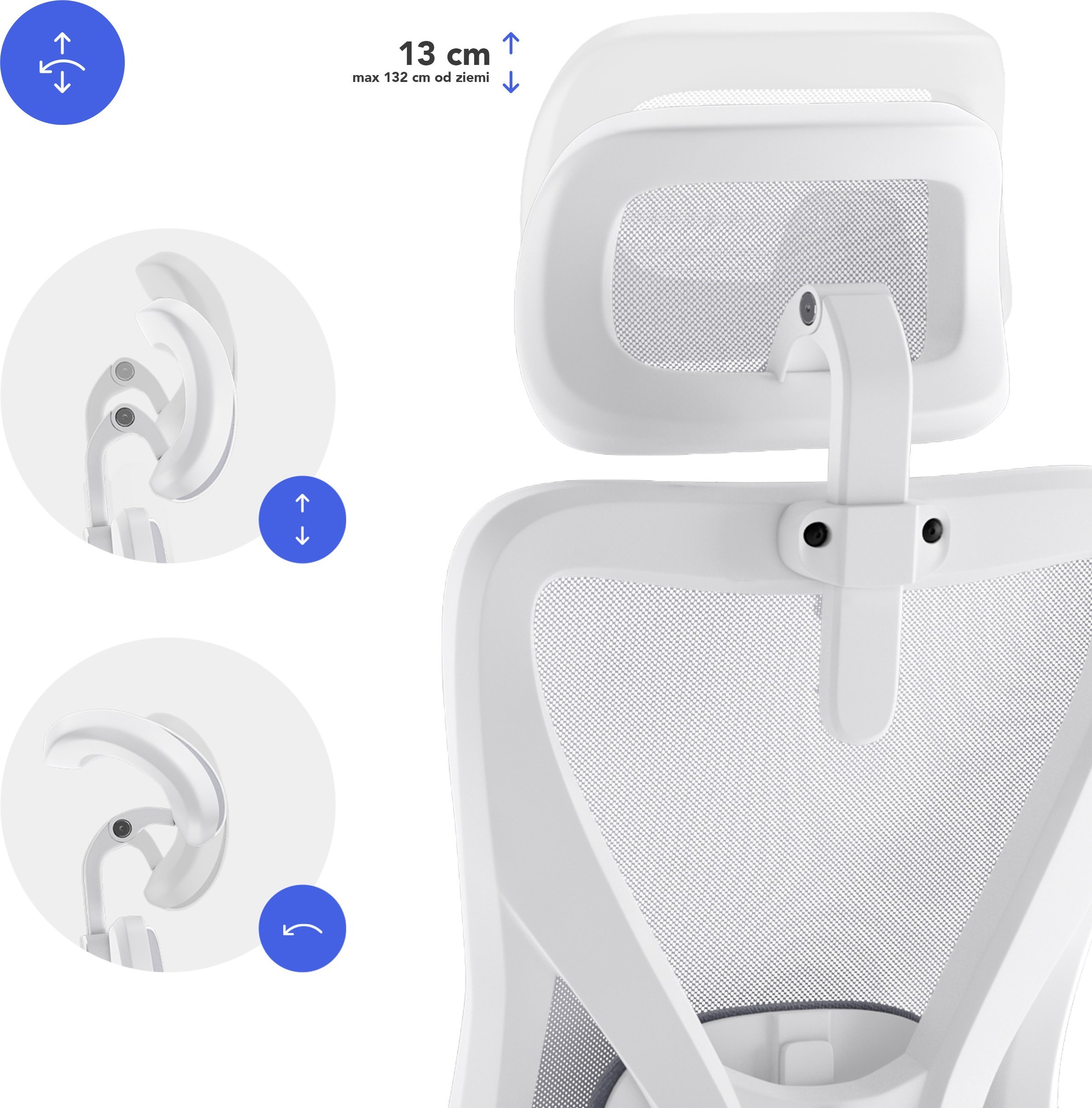 фото Офісне крісло Sense7 Tone White/Grey