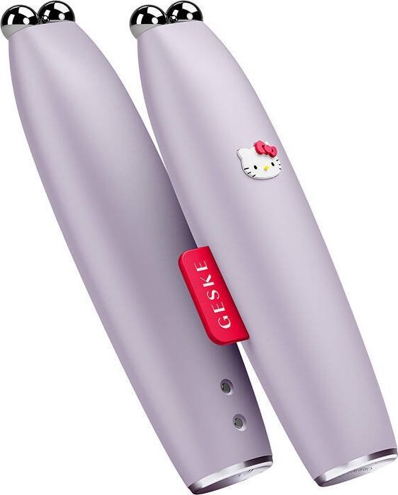 фото Мікрострумовий масажер Geske MicroCurrent Face-Lift Pen 6 in 1 by Hello Kitty Purple (HK000014PU01)
