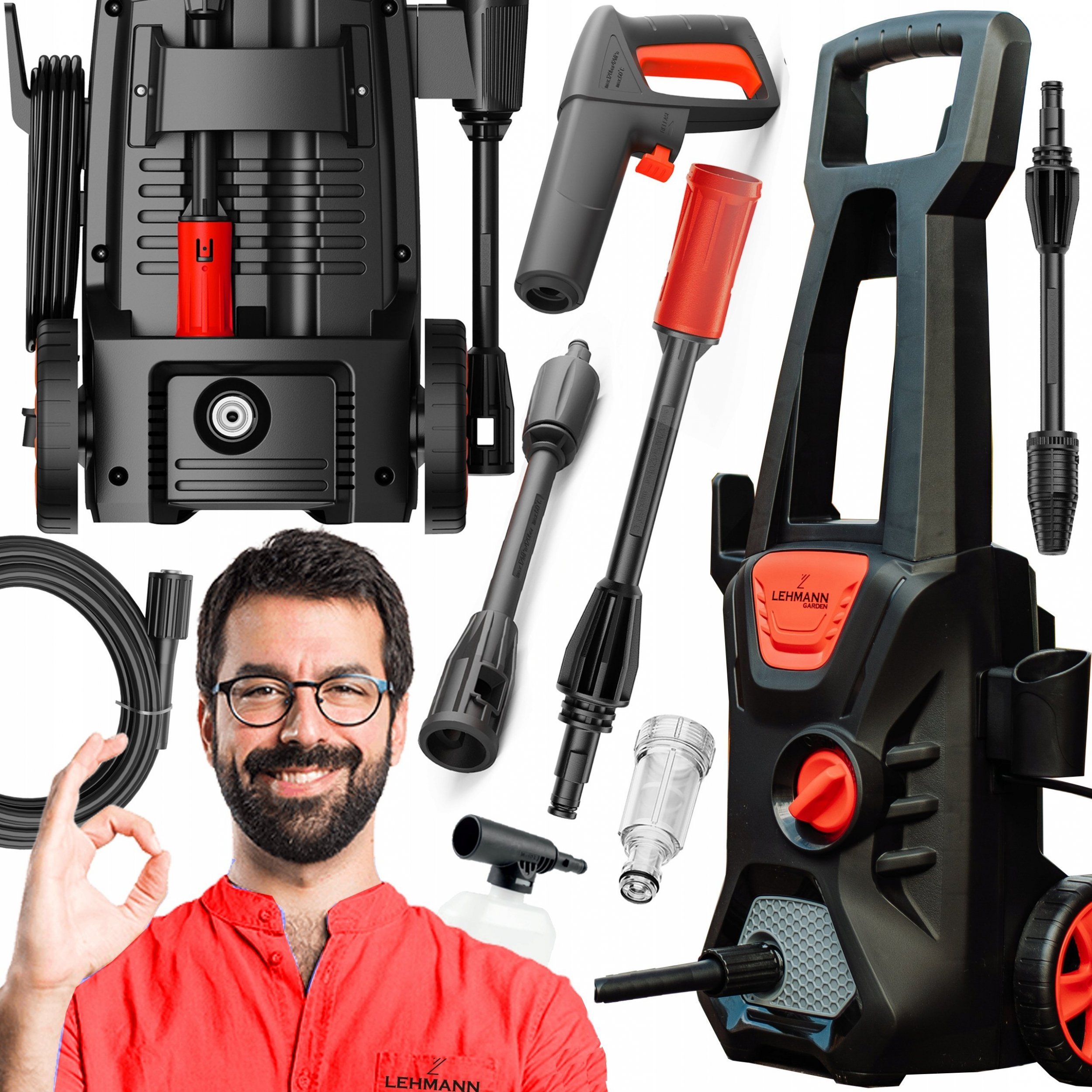 фото Мінімийки високого тиску Lehmann Jukon 1600W