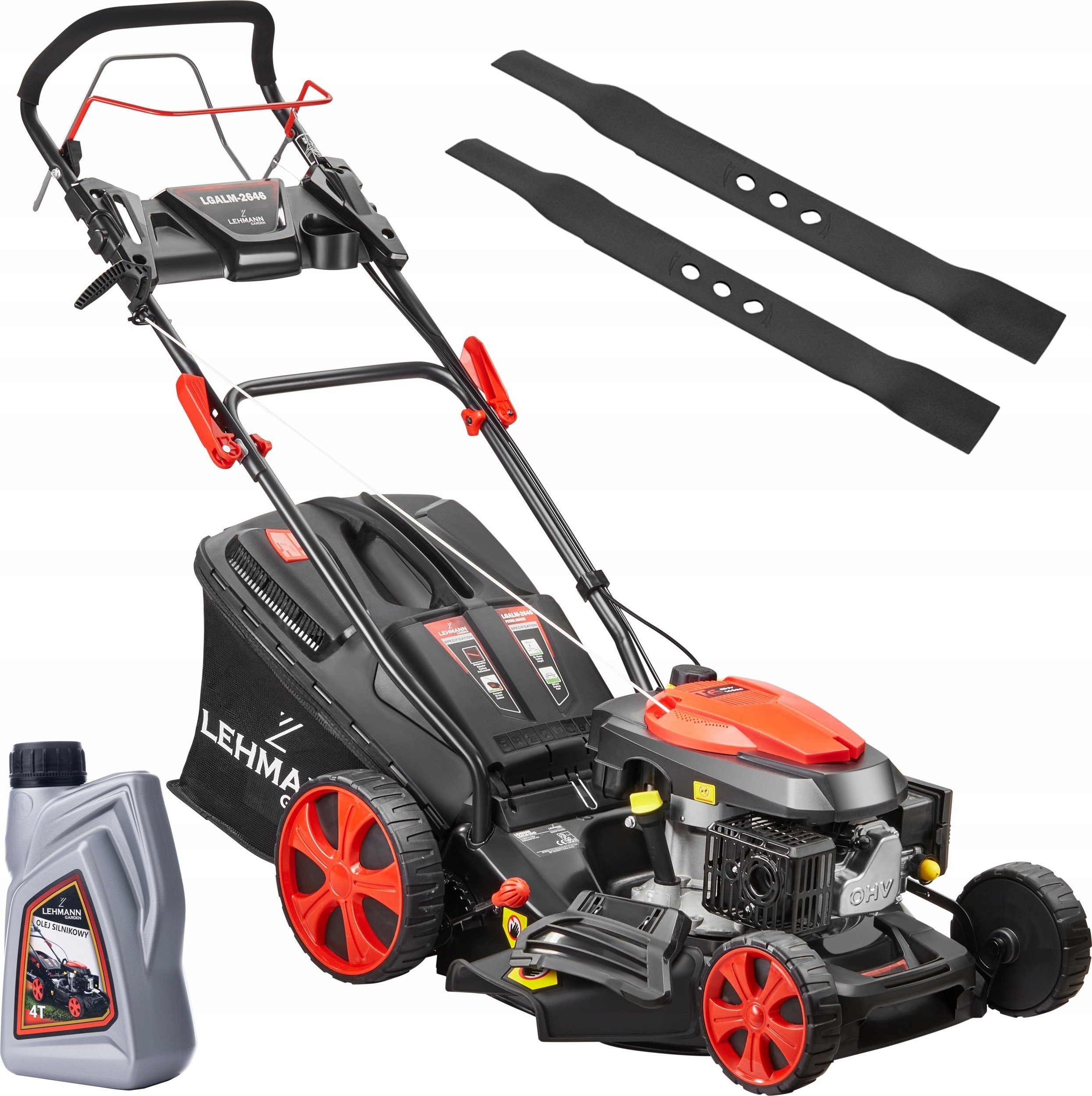 фото Газонокосарка бензинова Lehmann LGALM-2646