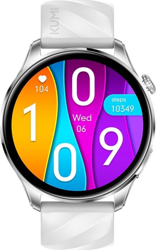 фото Смарт-годинник Kumi GW3 Pro White