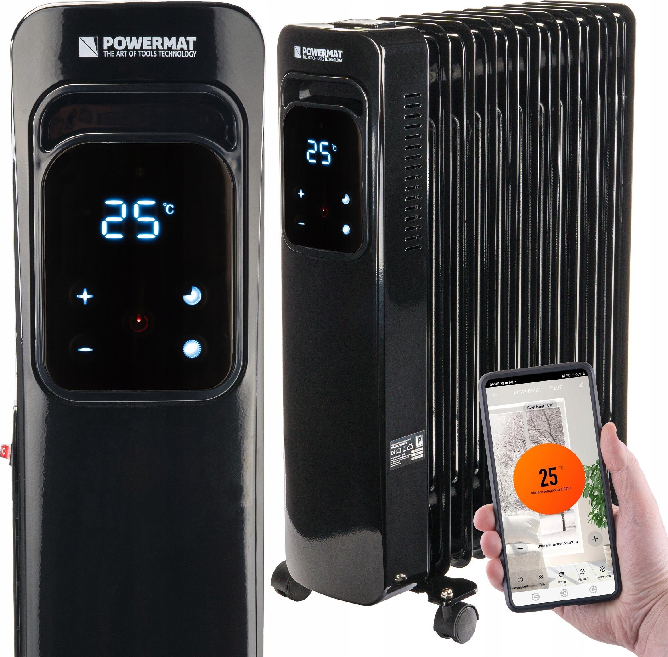 фото Обігрівач Powermat PM-GOL-3000DLW