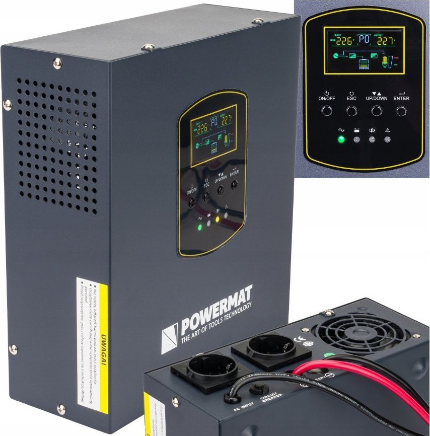 фото Лінійно-інтерактивний ДБЖ Powermat PM-UPS-500MW