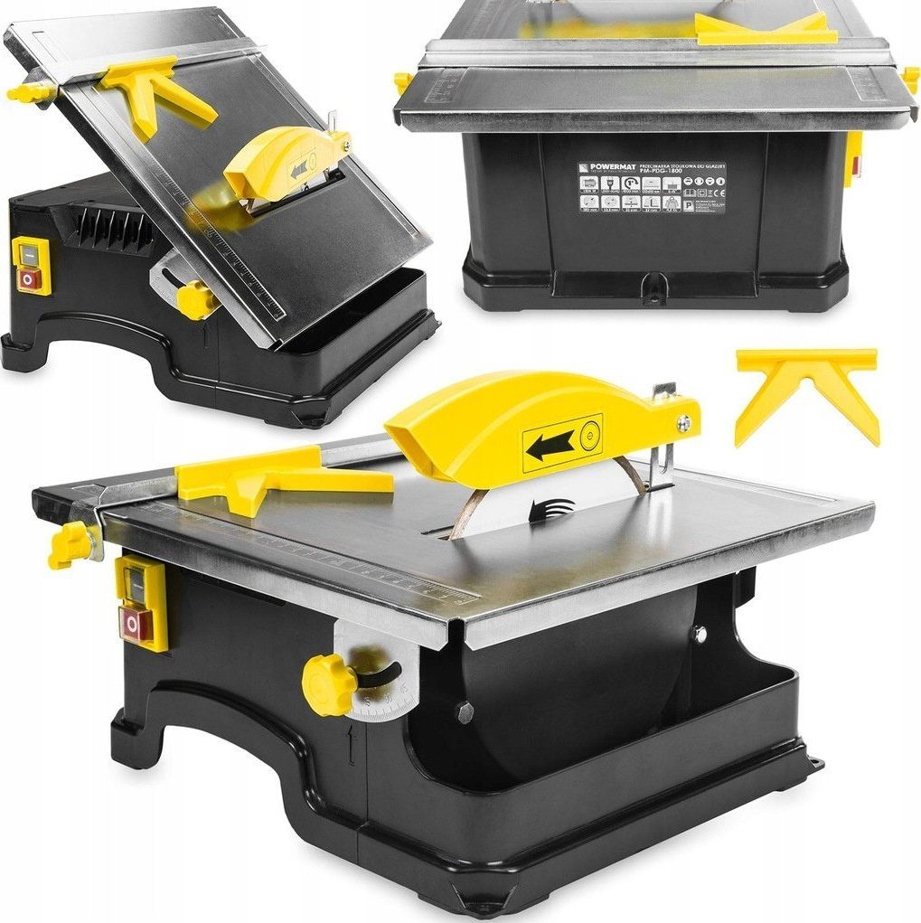 фото Стаціонарний електричний плиткоріз Powermat PM-PDG-1800