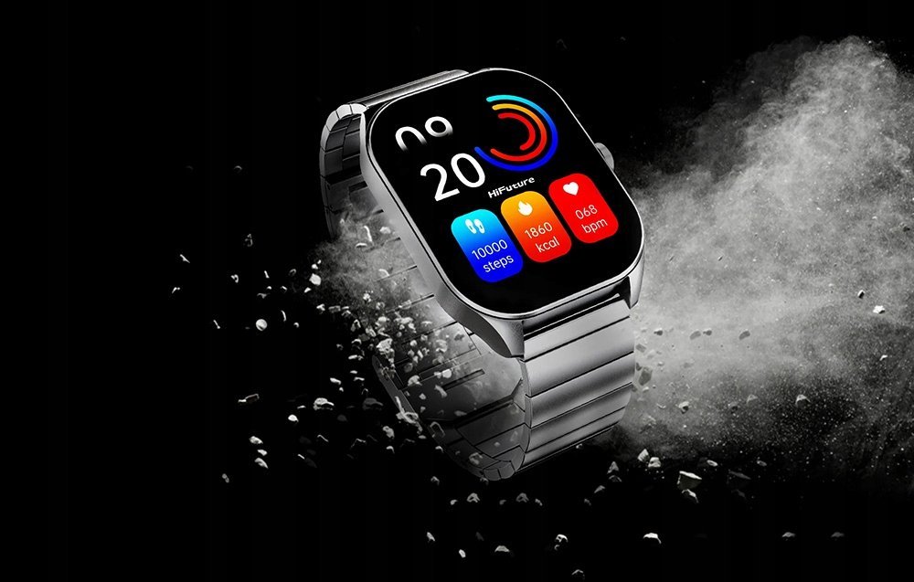 фото Смарт-годинник HiFuture FutureFit Apex Silver