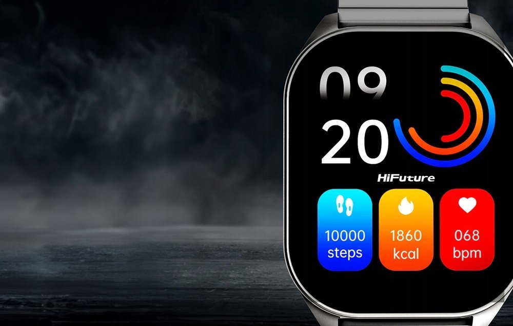 фото Смарт-годинник HiFuture FutureFit Apex Silver