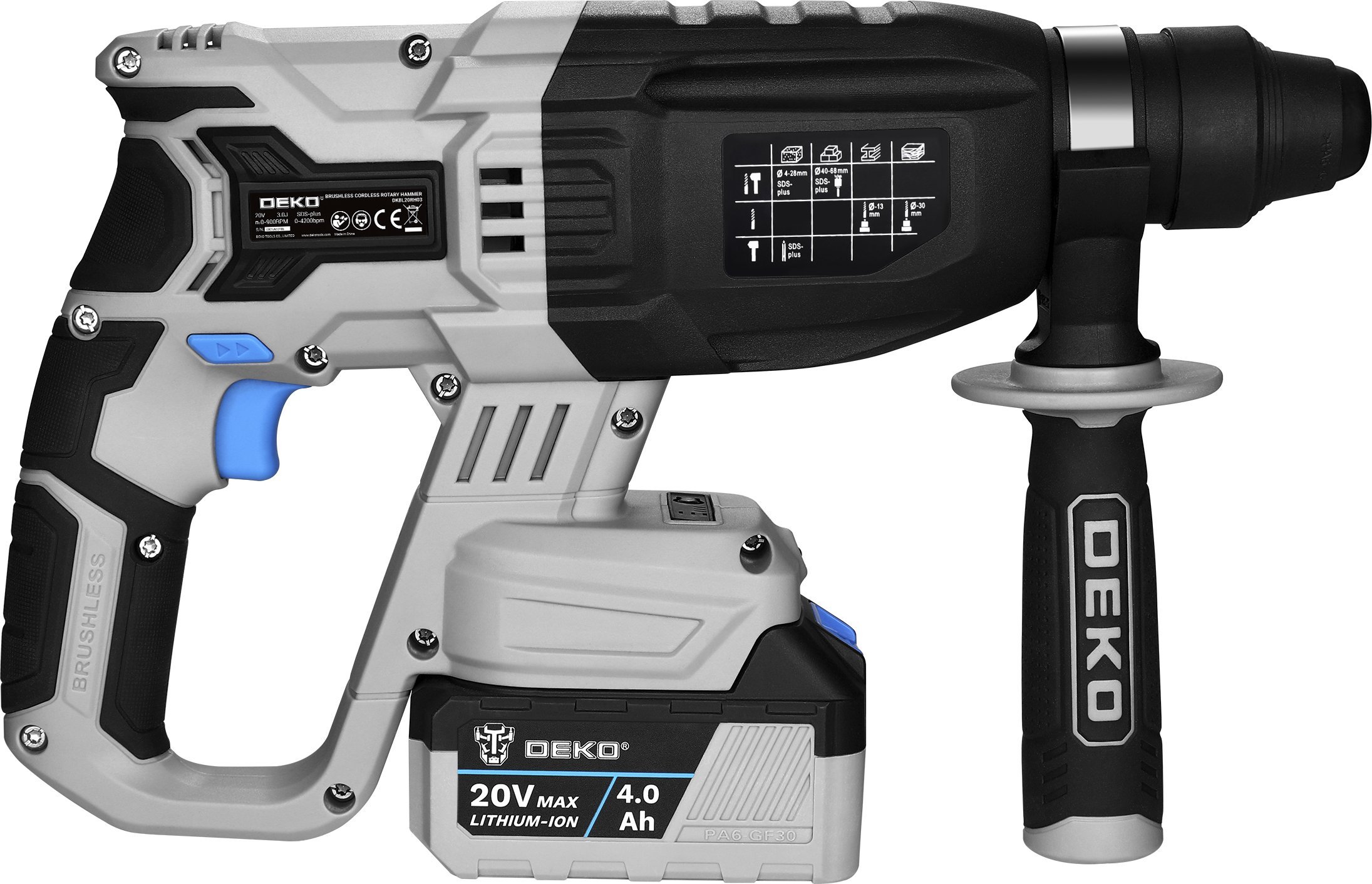 фото Перфоратор Deko DKBL20RH03-S1