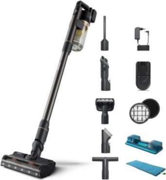 фото Вертикальний + ручний пилосос (2в1) + Мийний пилосос Philips 7000 Series Aqua XC7057/01