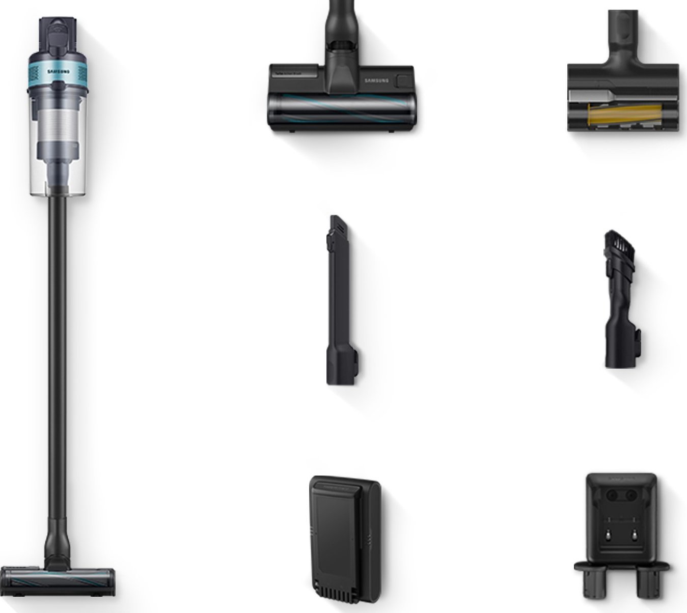 фото Вертикальний + ручний пилосос (2в1) Samsung Jet 75E Pet VS20B75AGR1/GE