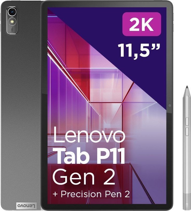 фото Планшет Lenovo Tab P11 2rd Gen 4/128 GB Graphite (ZABF0394SE)