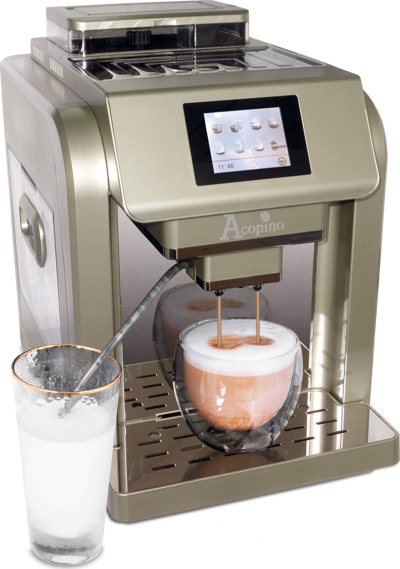 фото Кавомашина автоматична Acopino Monza Champagne