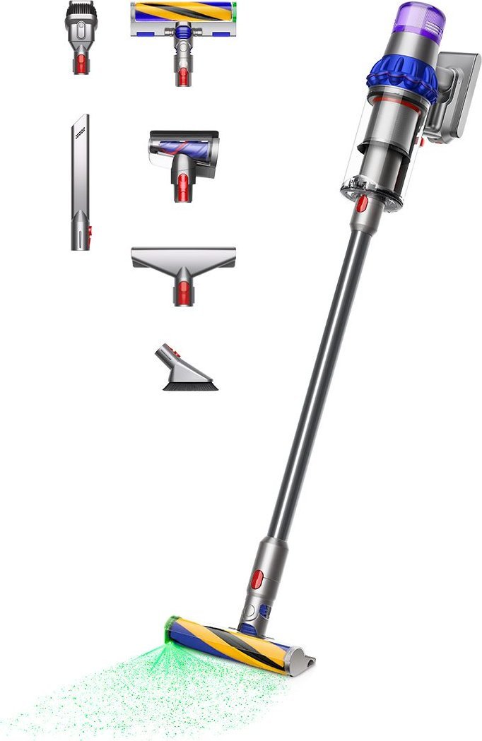 фото Вертикальний + ручний пилосос (2в1) Dyson V15 Detect Fluffy (476575-01)