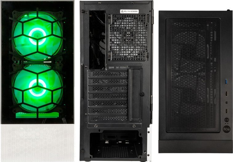 фото Корпус Kolink Observatory MX Glass ARGB Black/White