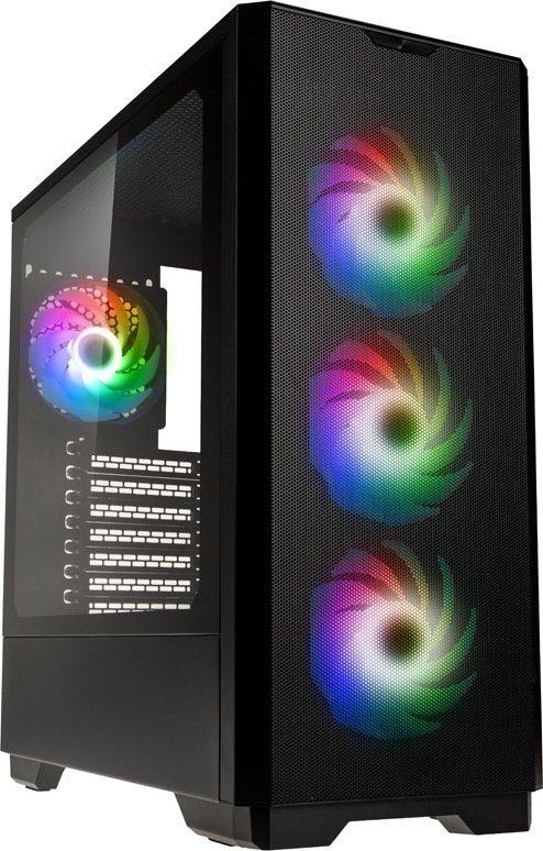 фото Корпус Kolink Unity Solar Mesh ARGB Black