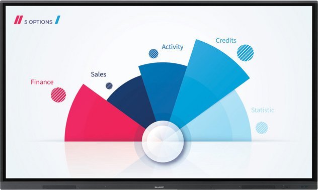 фото Інтерактивна дошка Sharp PN-L862B