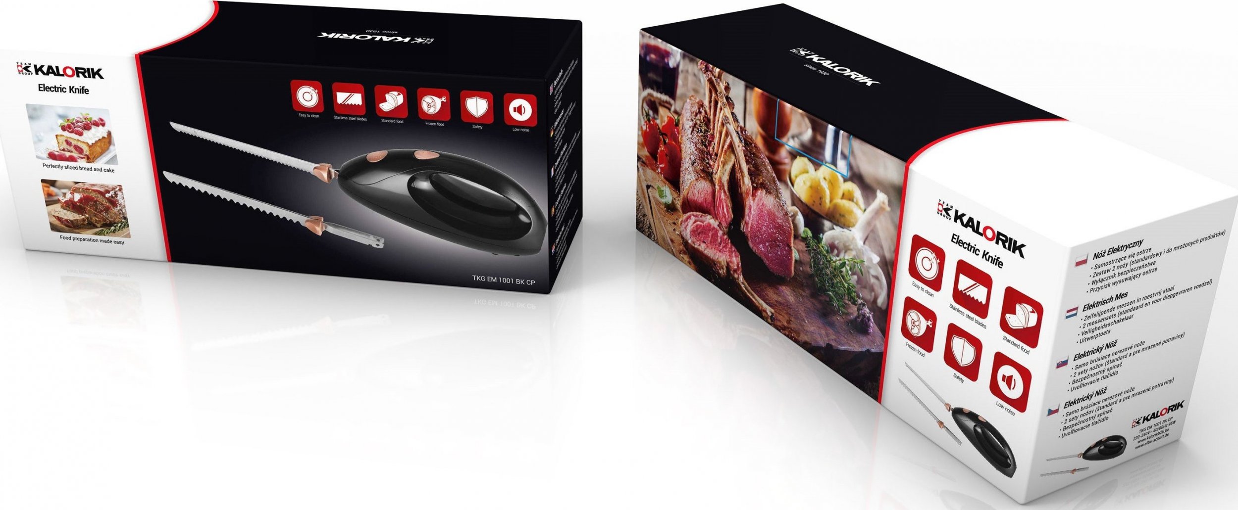 фото Електроніж Kalorik EM1001