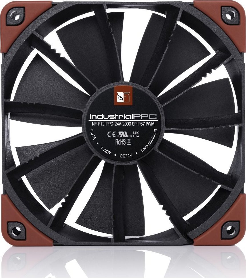 фото Вентилятор Noctua NF-F12 industrialPPC-24V-2000 SP IP67 PWM