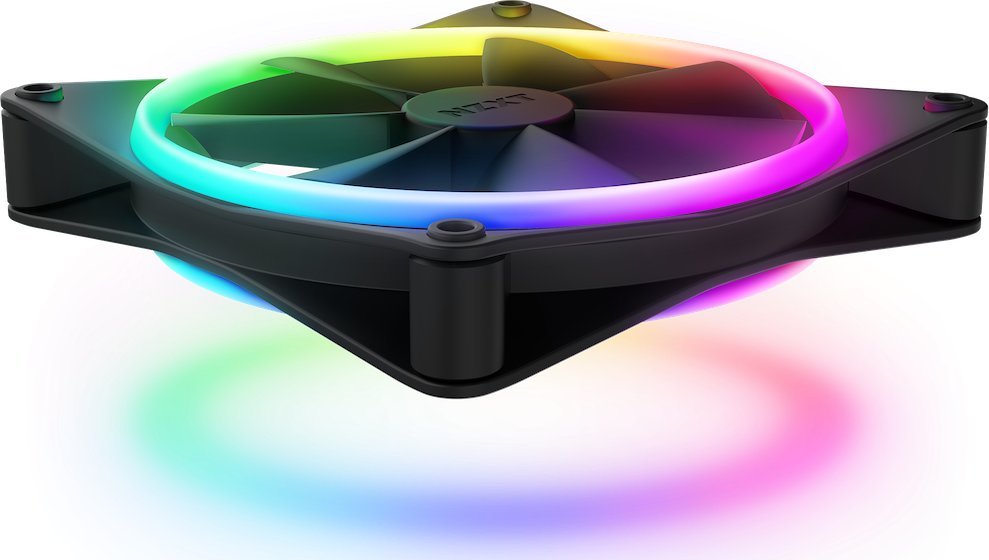 фото Вентилятор Nzxt F140 RGB DUO Black 2-pack (RF-D14DF-B1)