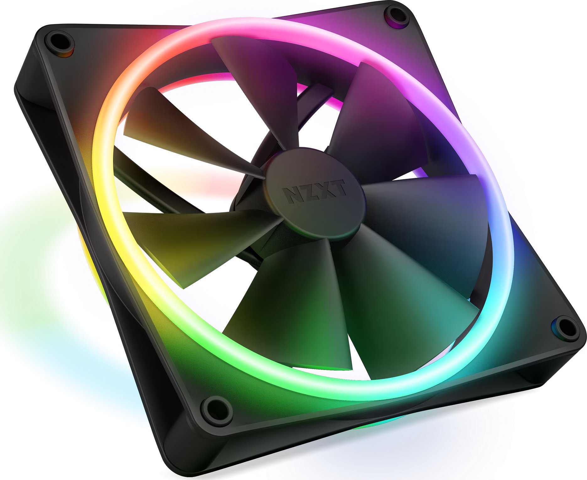 фото Вентилятор Nzxt F140 RGB DUO Black (RF-D14SF-B1)