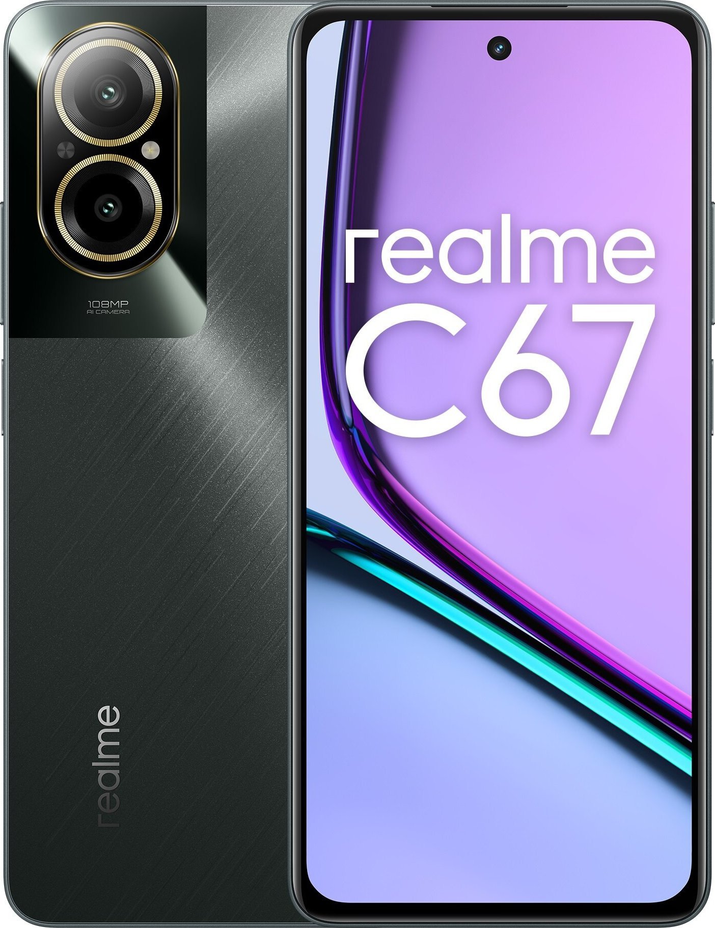 Smartfon Realme C67 8/256GB Czarny  (631011001588)