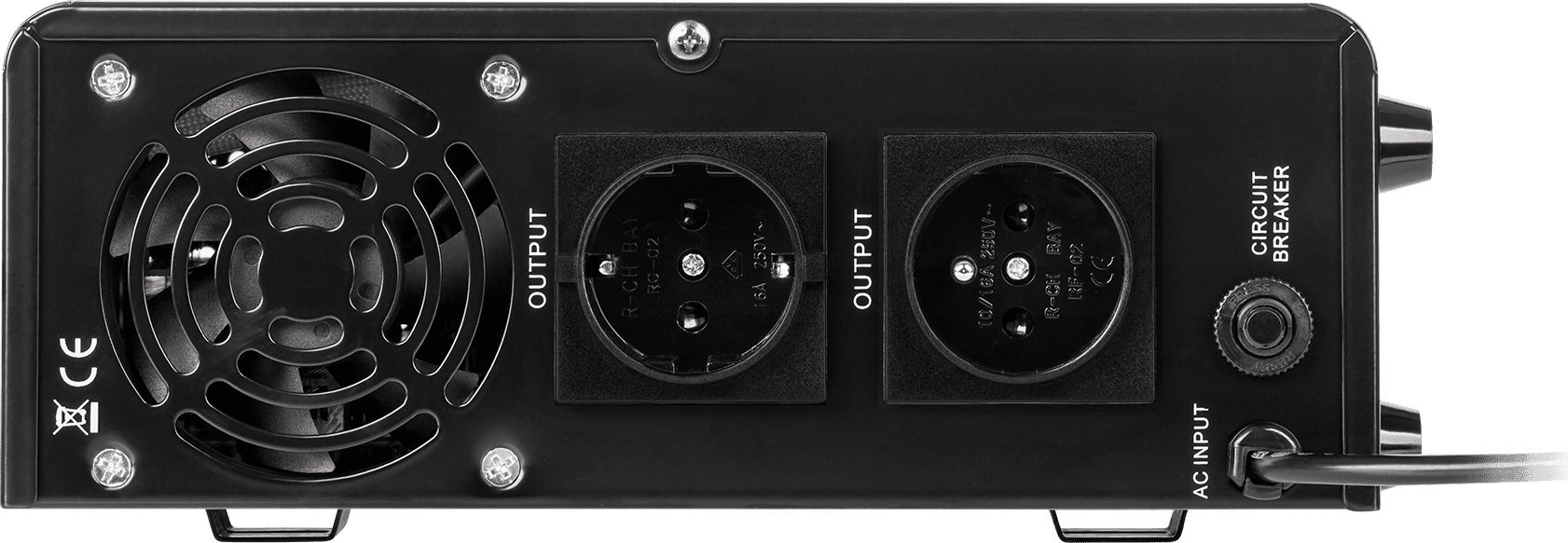 фото Лінійно-інтерактивний ДБЖ Rebel Power-500 (RB-4011)