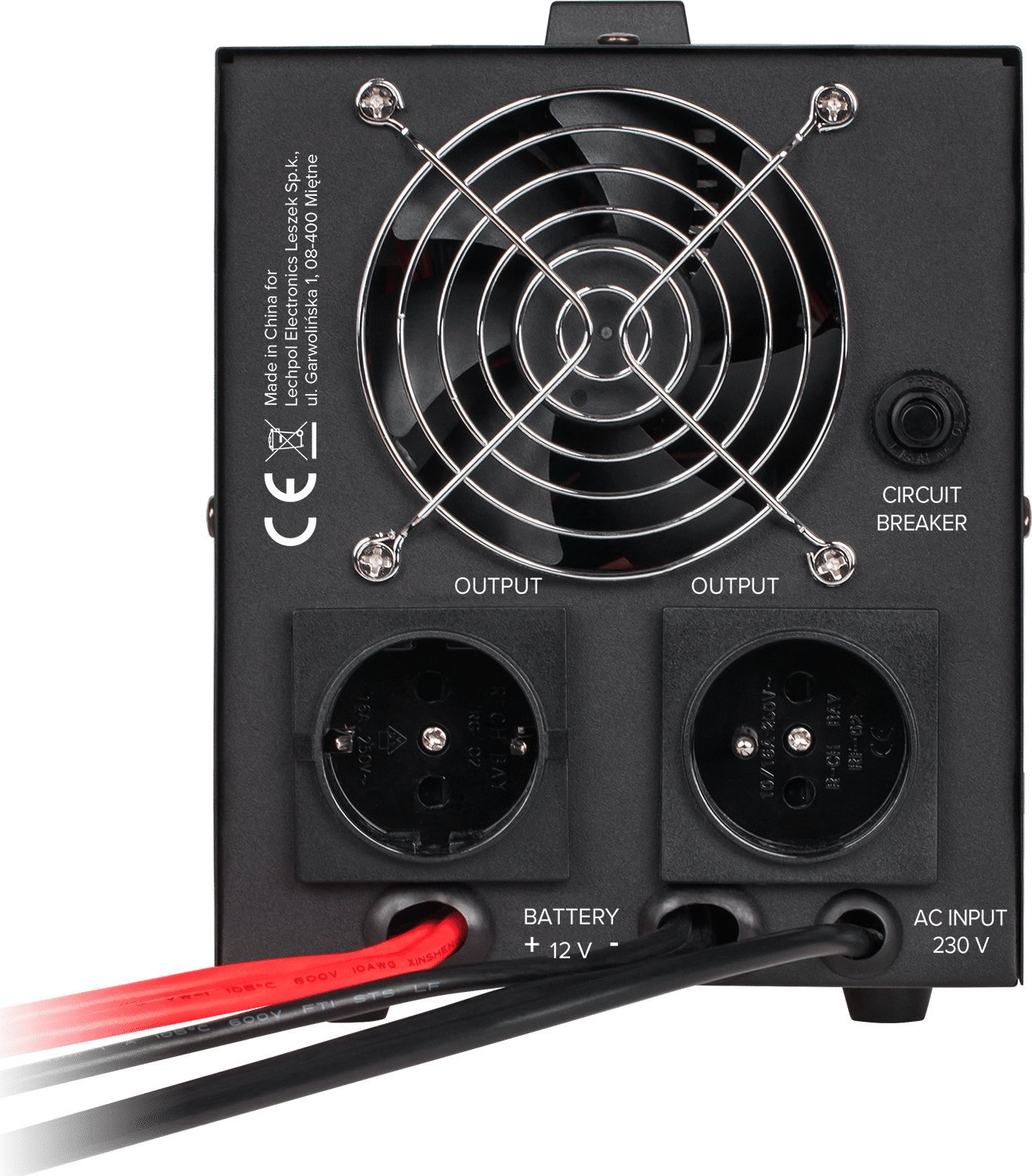 фото Лінійно-інтерактивний ДБЖ Rebel Power-800 (RB-4002)