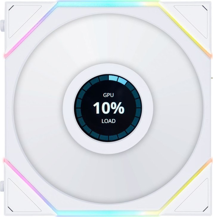 фото Вентилятор Lian Li Uni Fan TL LCD 120 White (G99.12TLLCD1W.00)