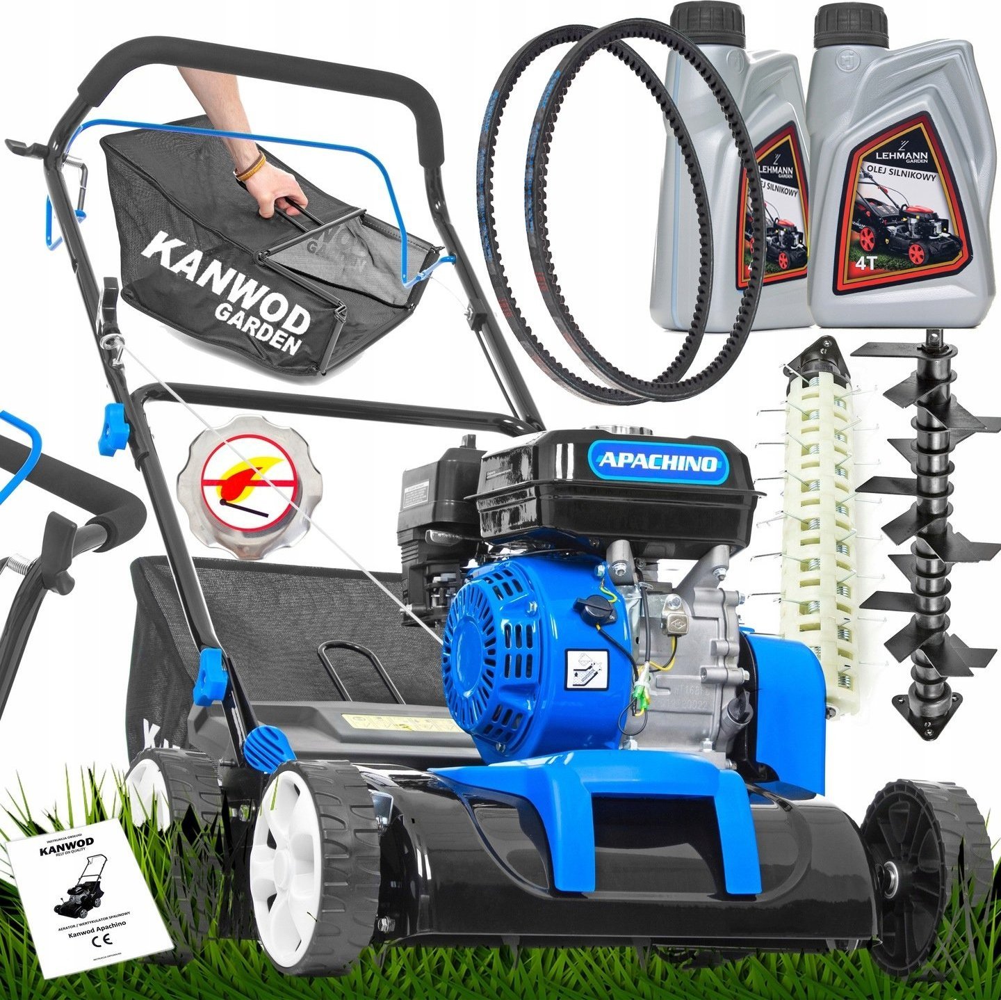 фото Aerator Wertykulator Kanwod 3W1