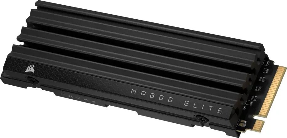 фото SSD накопичувач Corsair MP600 Elite 2 TB M.2 Black (CSSD-F2000GBMP600EHS)
