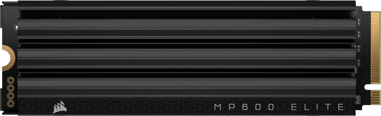 фото SSD накопичувач Corsair MP600 Elite 2 TB M.2 Black (CSSD-F2000GBMP600EHS)