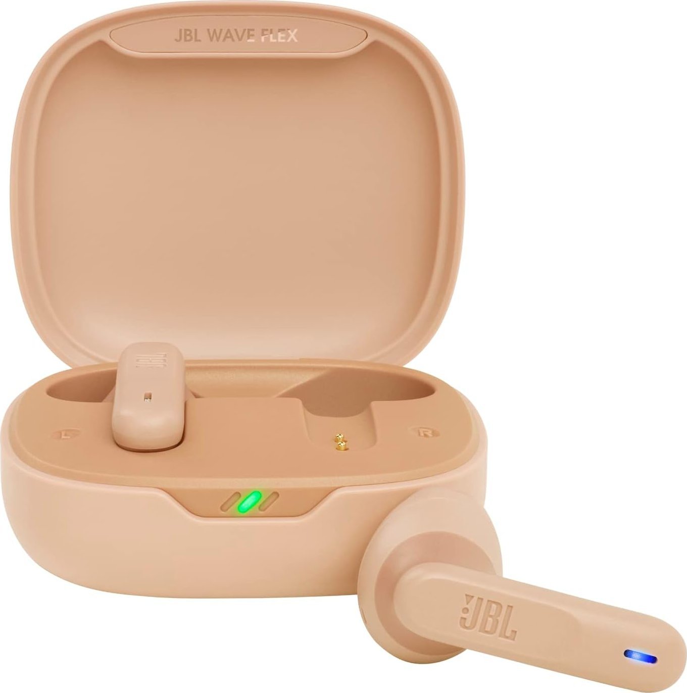 фото Навушники TWS JBL Wave Flex Beige (JBLWFLEXBEG)