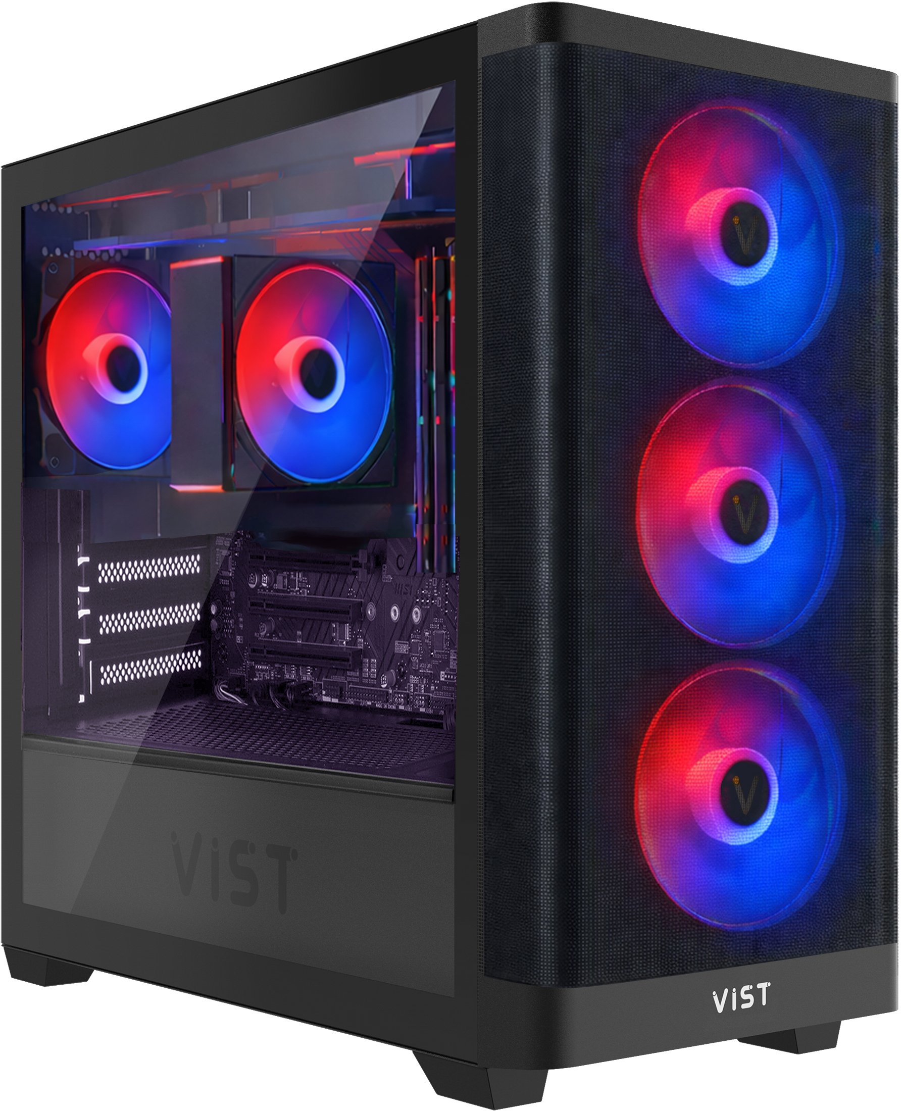 Komputer Vist Ryzen 7 5700X, 32 GB, RTX 5060, 1 TB M.2 PCIe Windows 11 Pro