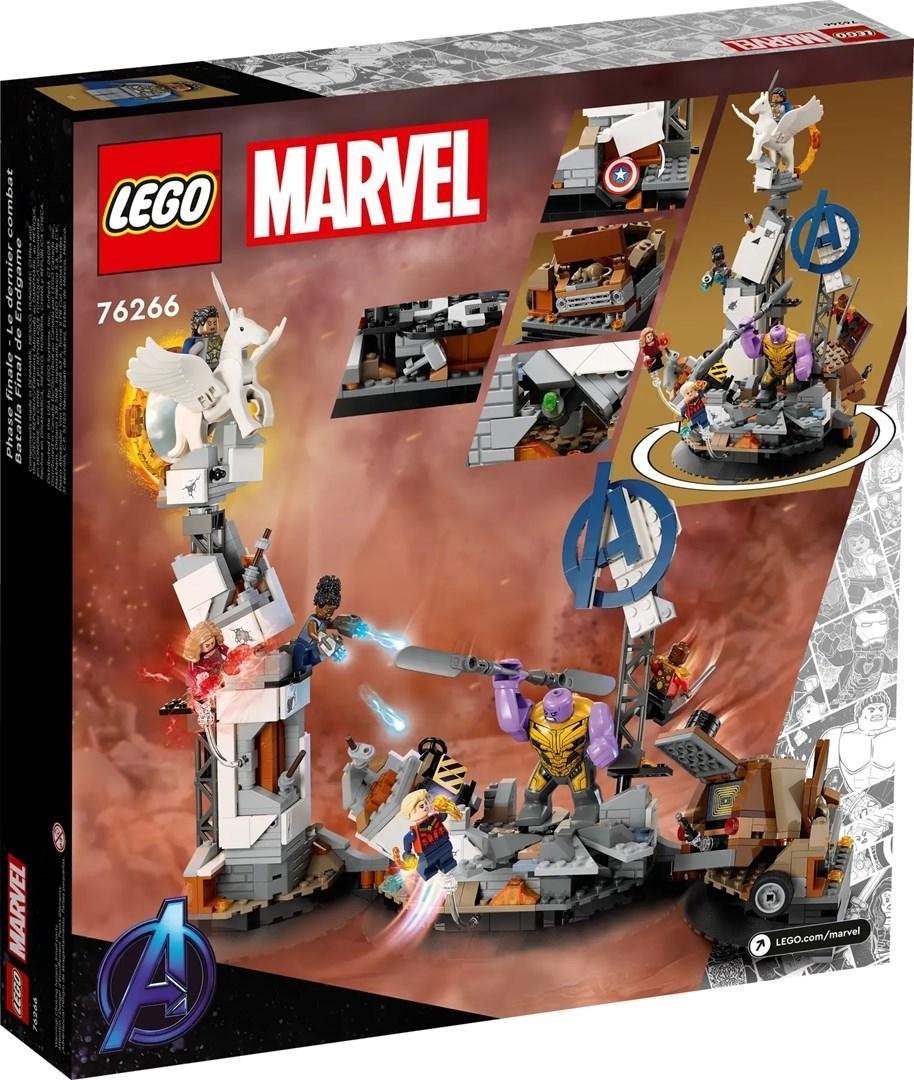 фото Блоковий конструктор LEGO Marvel Завершення. Вирішальна битва (76266)