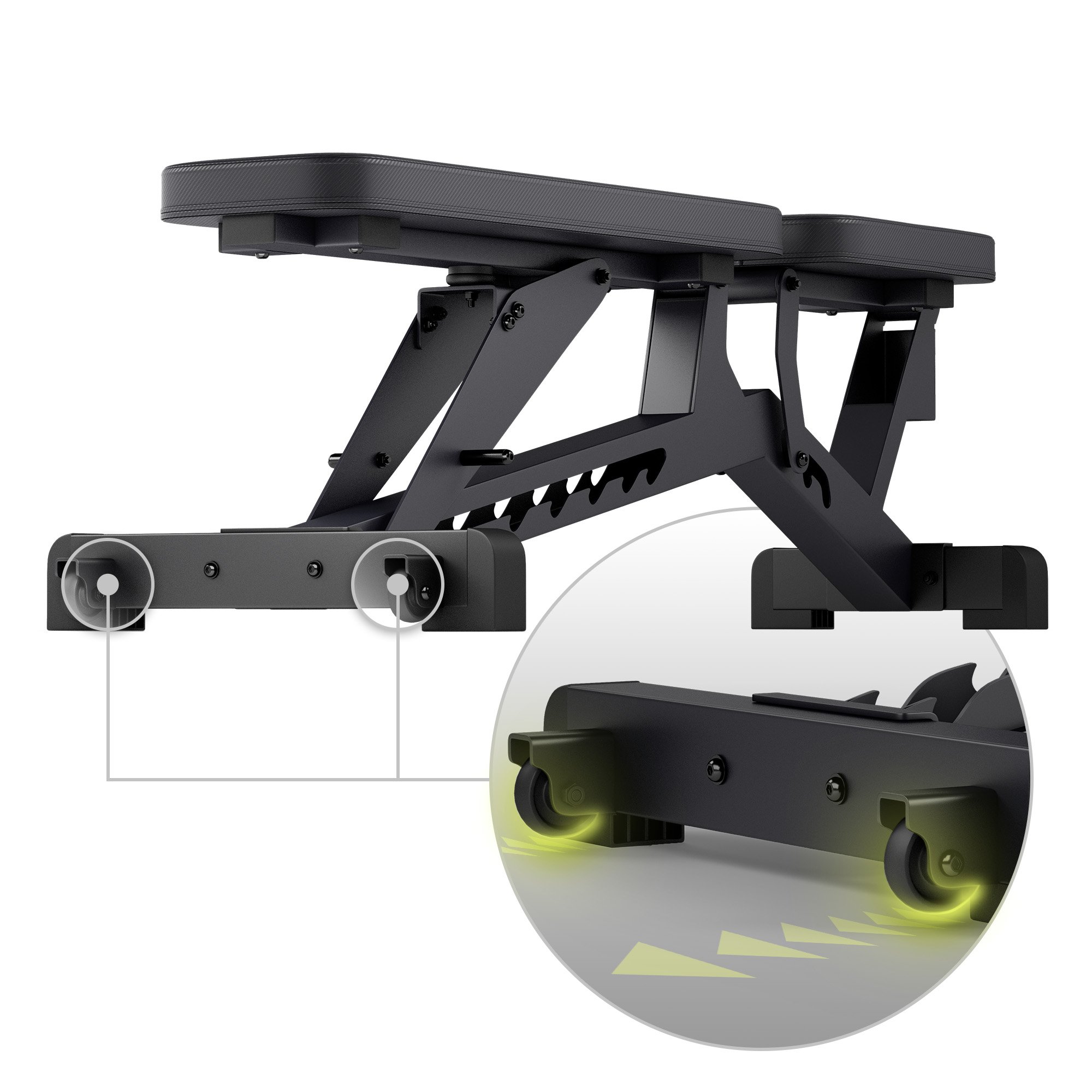 Транспортная система скамьи Zipro Pumpiron