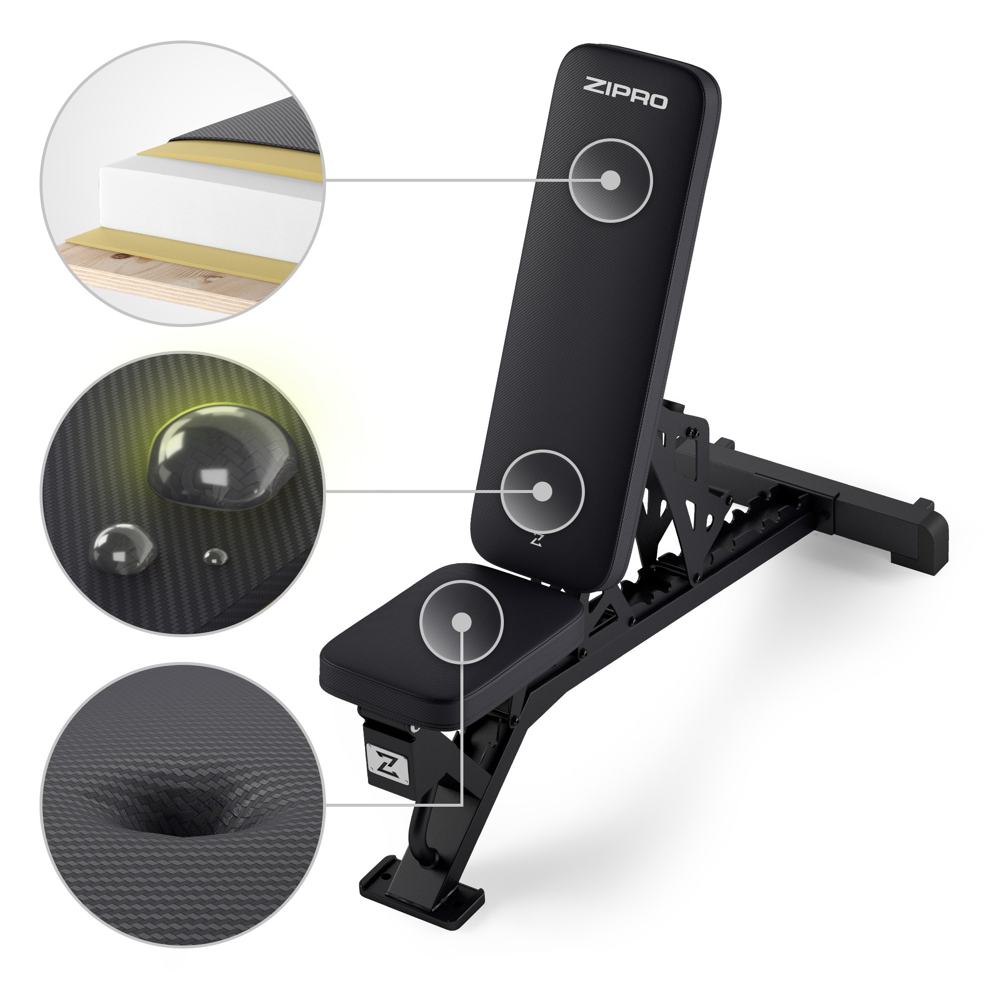 Комфорт скамьи Zipro Nocardio