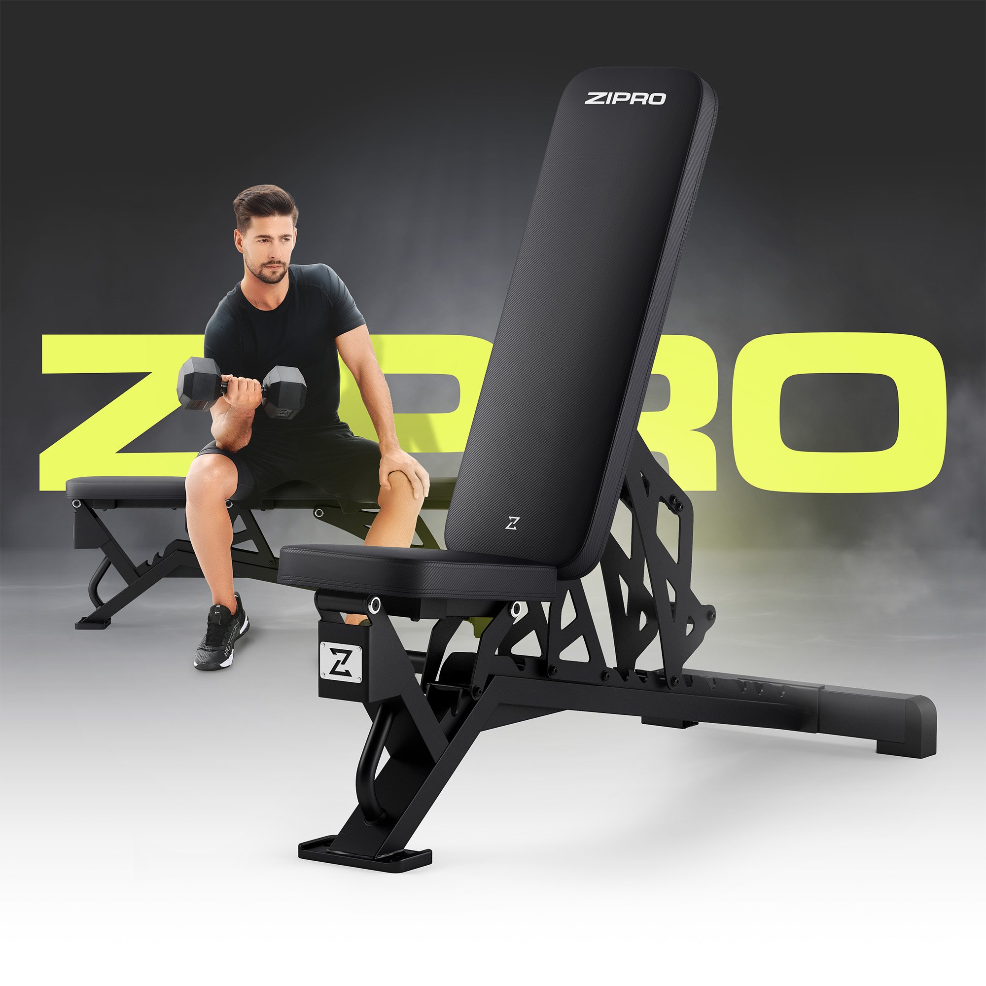 Упражнения на скамье Zipro Nocardio