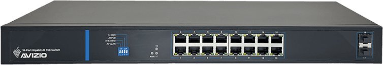 фото Комутатор некерований Avizio AV-SU16GP2F