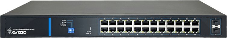 фото Комутатор некерований Avizio AV-SU24GP2F