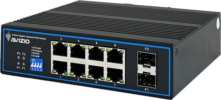 фото Комутатор некерований Avizio AV-SU8GP2FI