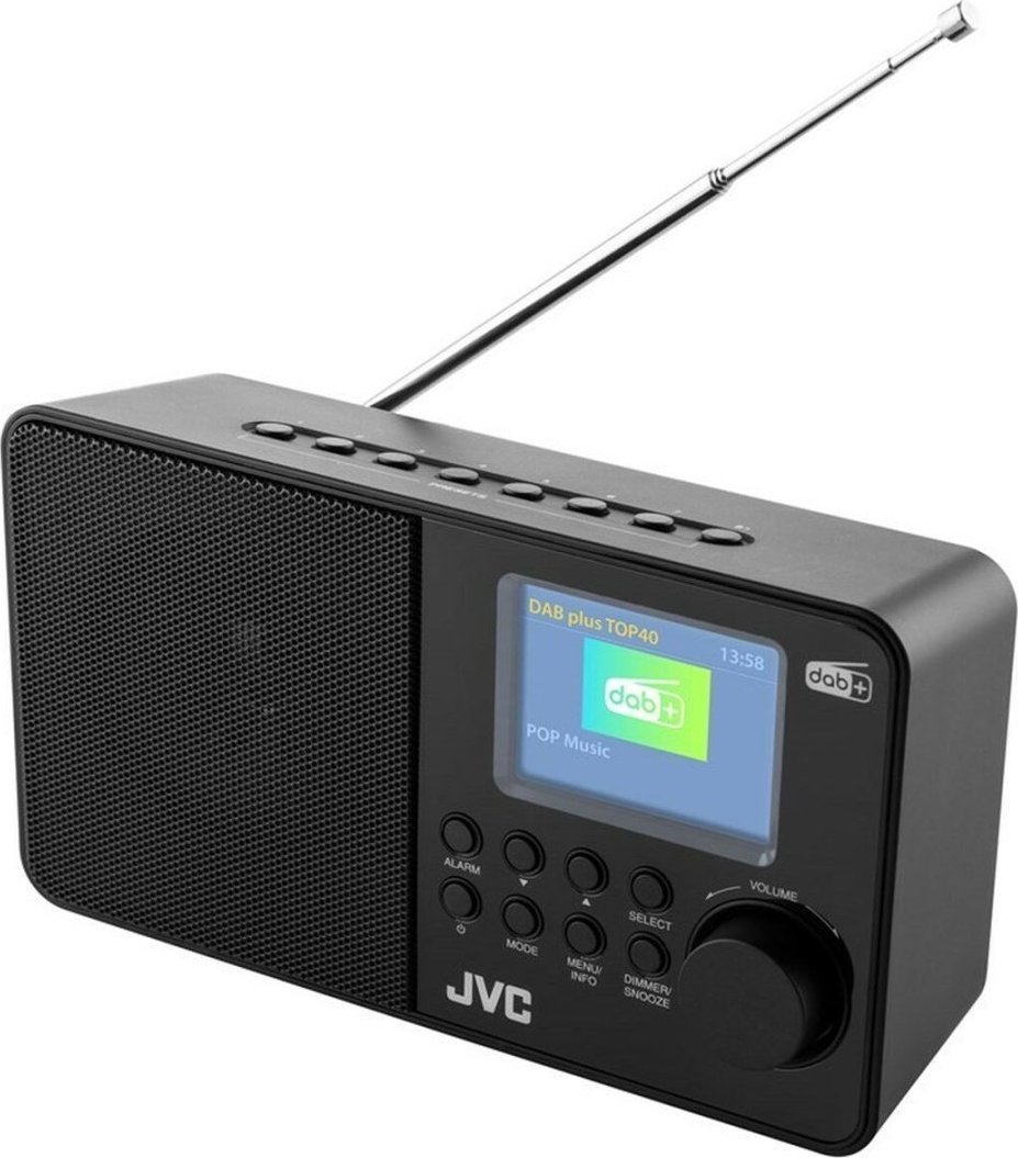 фото Радіоприймач JVC RA-E611B-DAB Black
