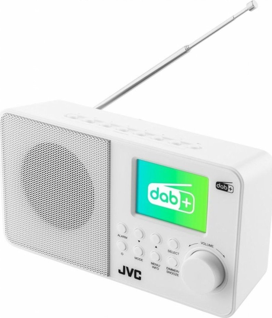 фото Радіоприймач JVC RA-E611W-DAB White