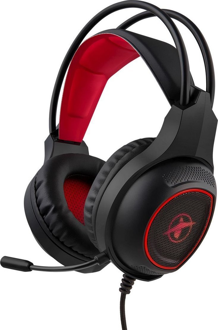 фото Навушники з мікрофоном Niceboy Oryx X200 Red