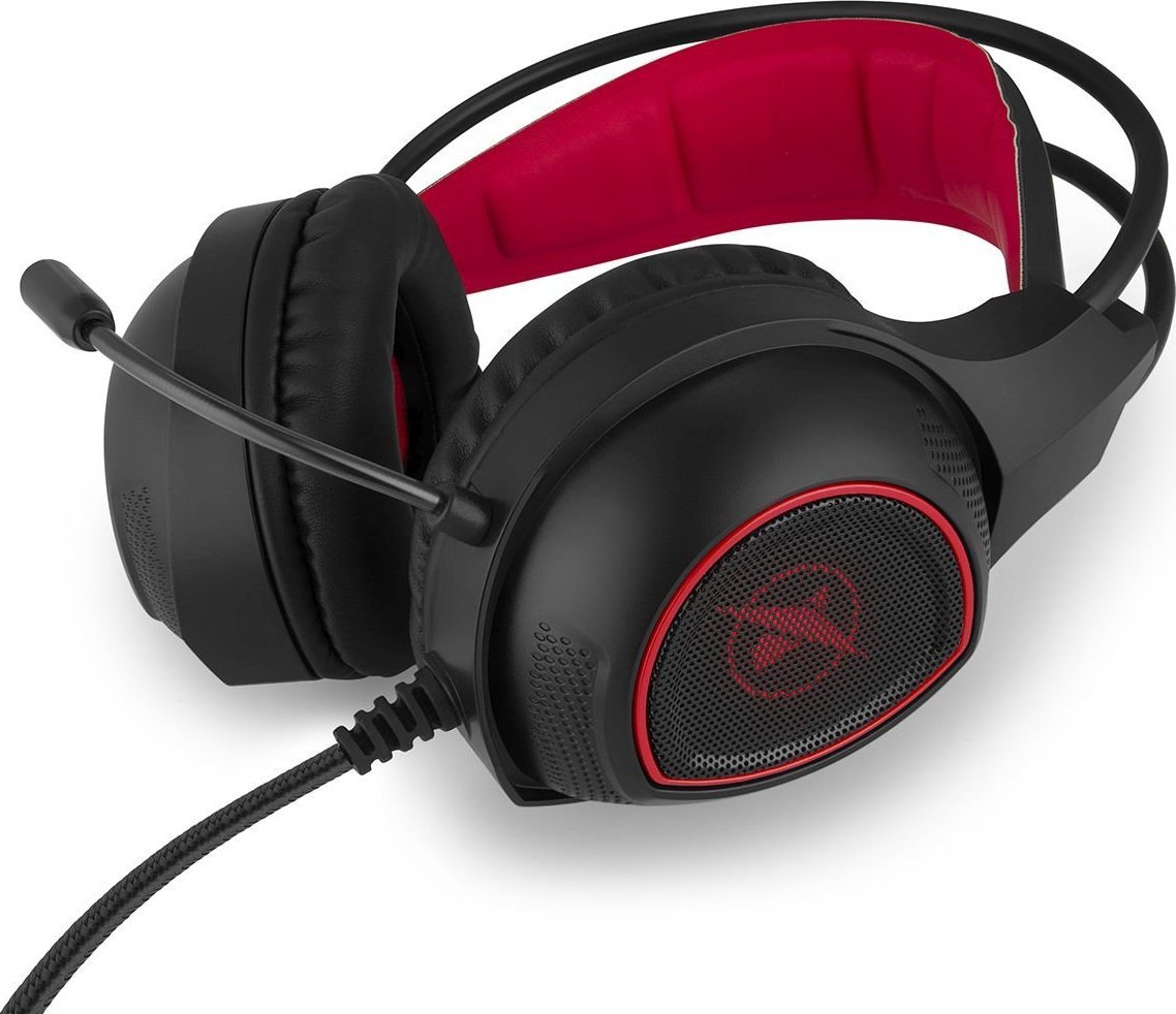 фото Навушники з мікрофоном Niceboy Oryx X200 Red