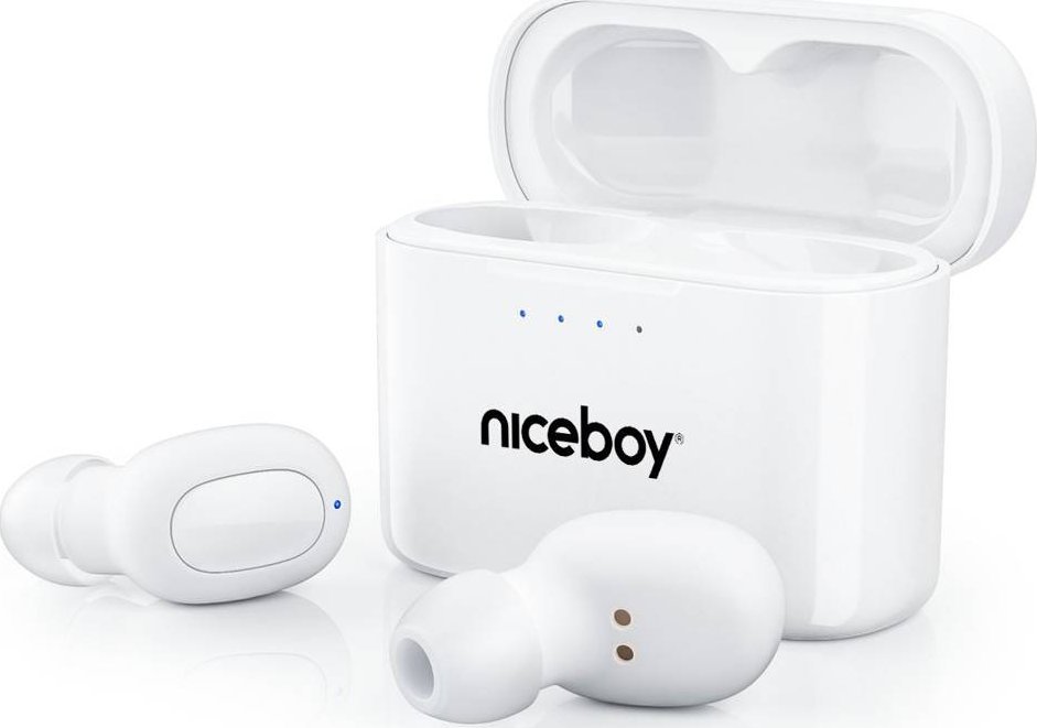 фото Навушники TWS Niceboy Hive Podsie White