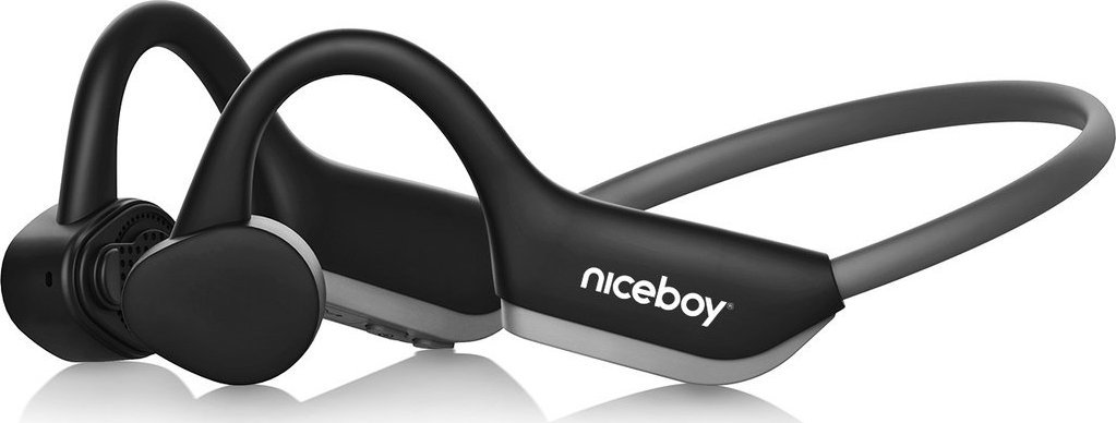 фото Навушники з мікрофоном Niceboy Hive Bones 2 Black